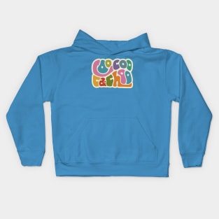 Coo Coo Ca-Choo Word Art Kids Hoodie